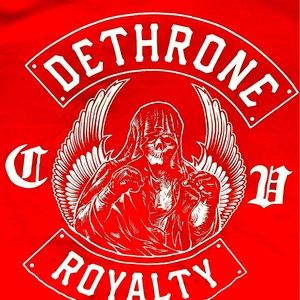 Dethorne Royalty Grim Reaper MC Graphic Tshirt